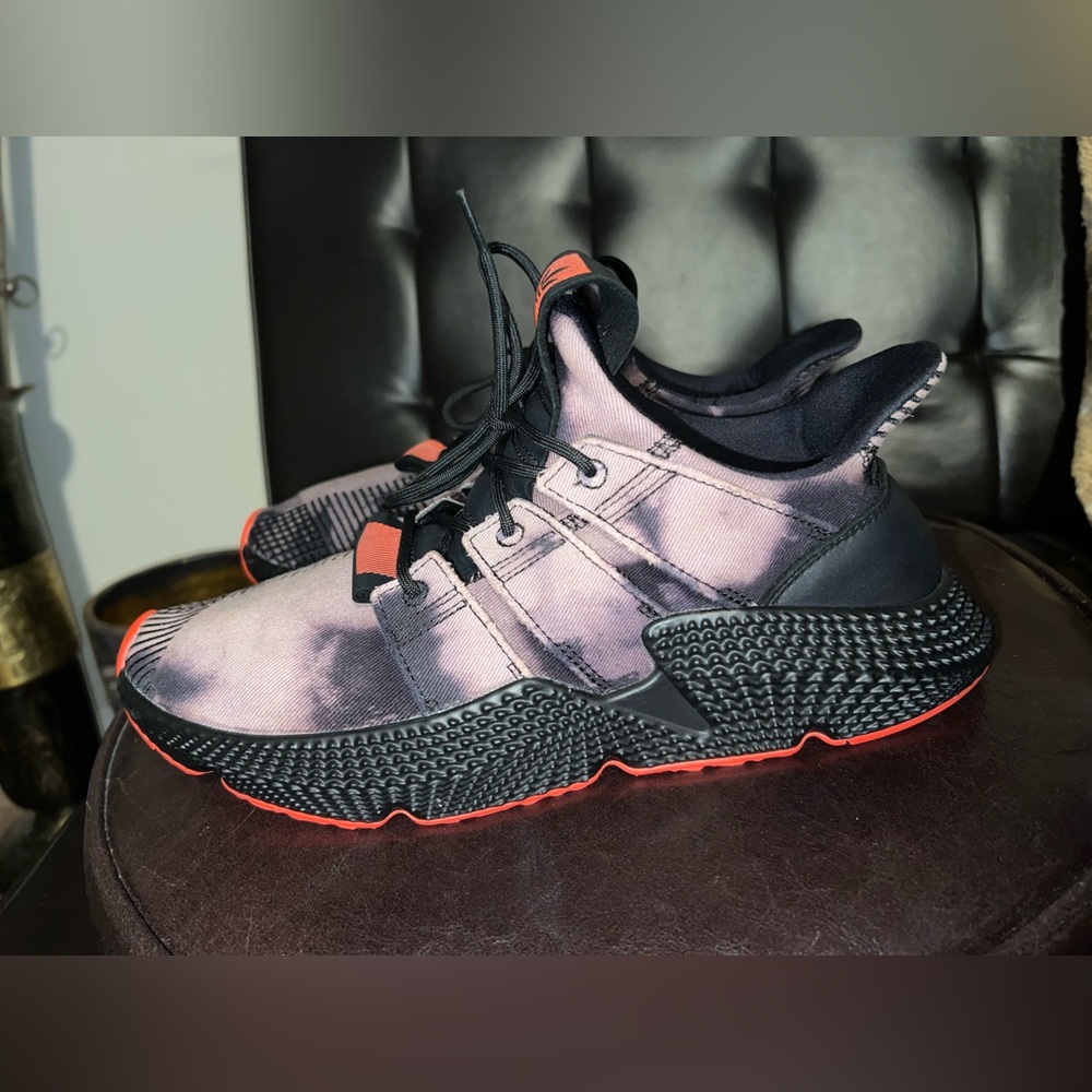adidas Prophere Bleached Black Solar Red size 10 - Picture 4 of 13